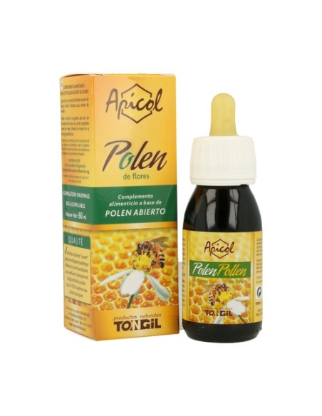 Apicol polen de flores 60 ml (Vainilla) Tongil