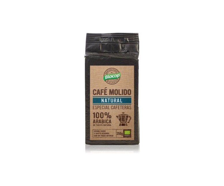 Café Molido 100% Arábica 250 g Biocop