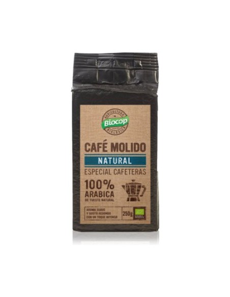 Café Molido 100% Arábica 250 g Biocop