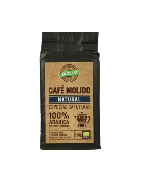 Café Molido 100% Arábica 250 g Biocop