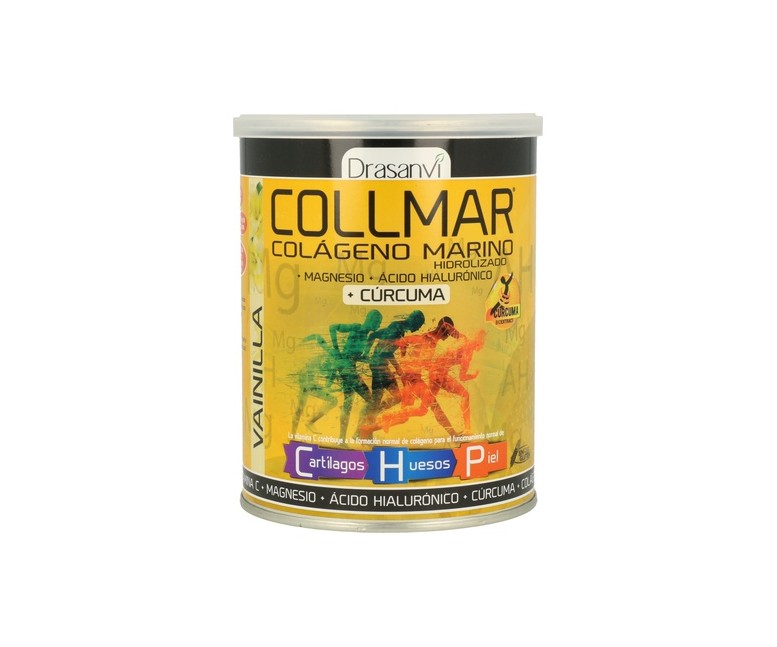 Collmar Magnesio + Cúrcuma (Sabor Vainilla) 300 g de polvo (Vainilla) Drasanvi
