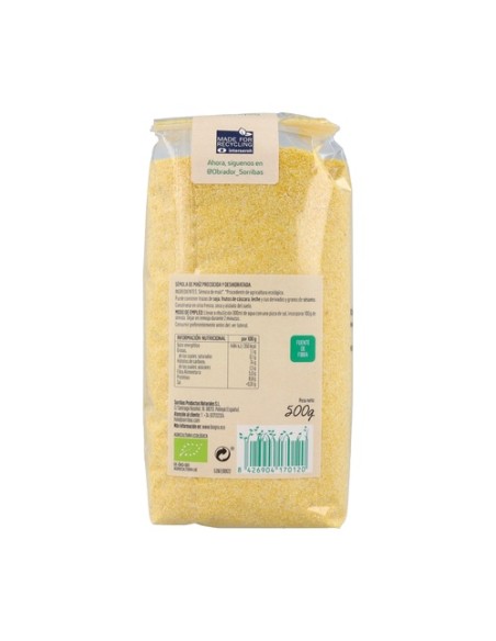 Sémola de Maíz (Polenta) Bio 500 g Biográ