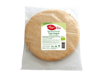 Bases de trigo integral para pizza bio