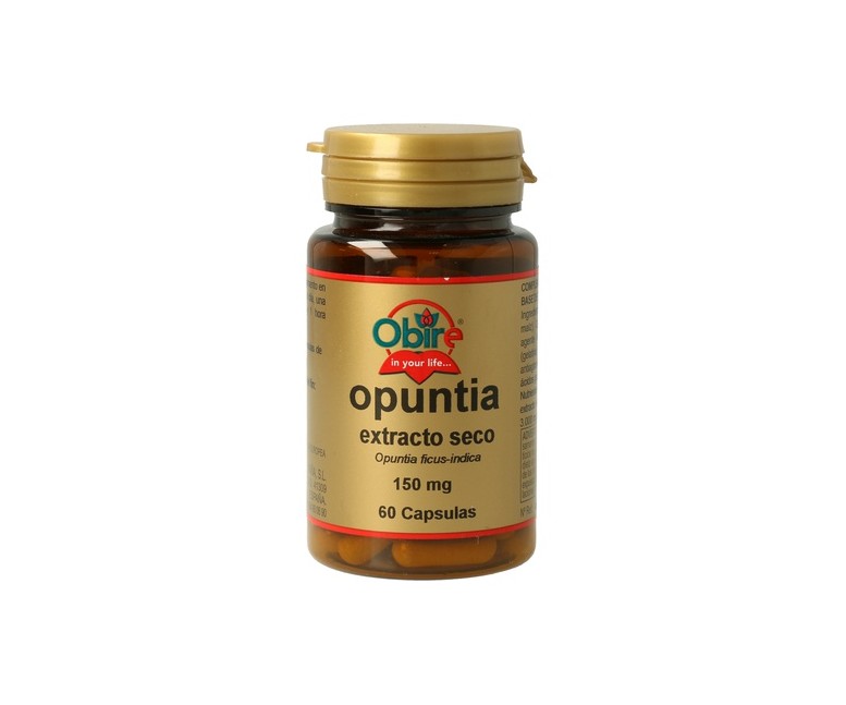 Opuntia 60 cápsulas de 150mg Obire