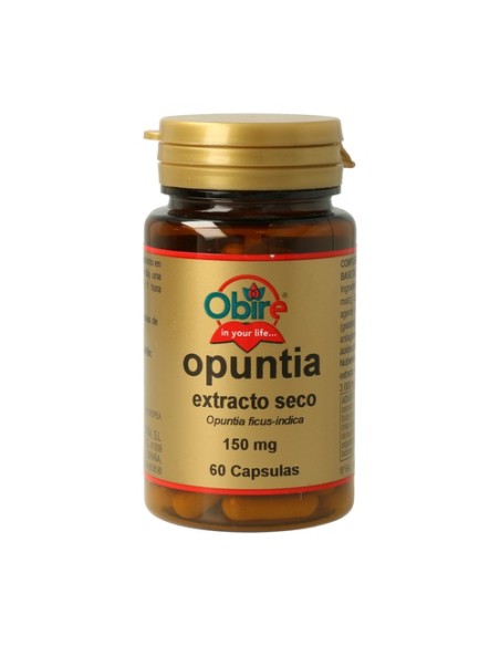 Opuntia 60 cápsulas de 150mg Obire