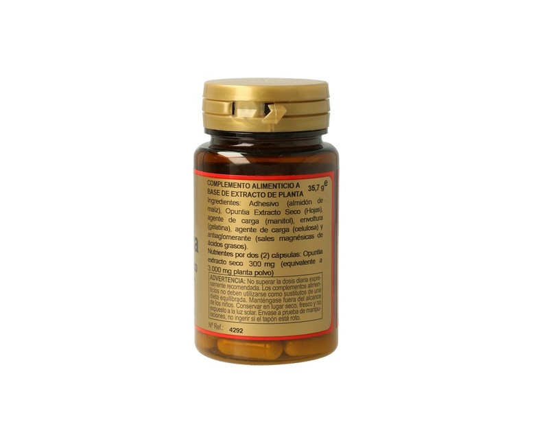 Opuntia 60 cápsulas de 150mg Obire