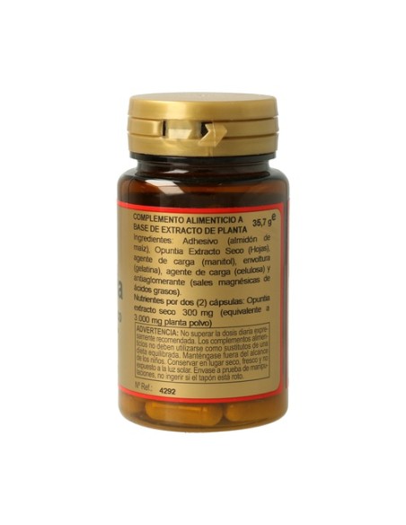 Opuntia 60 cápsulas de 150mg Obire