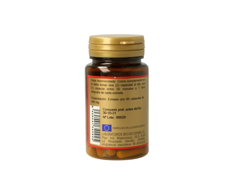 Opuntia 60 cápsulas de 150mg Obire
