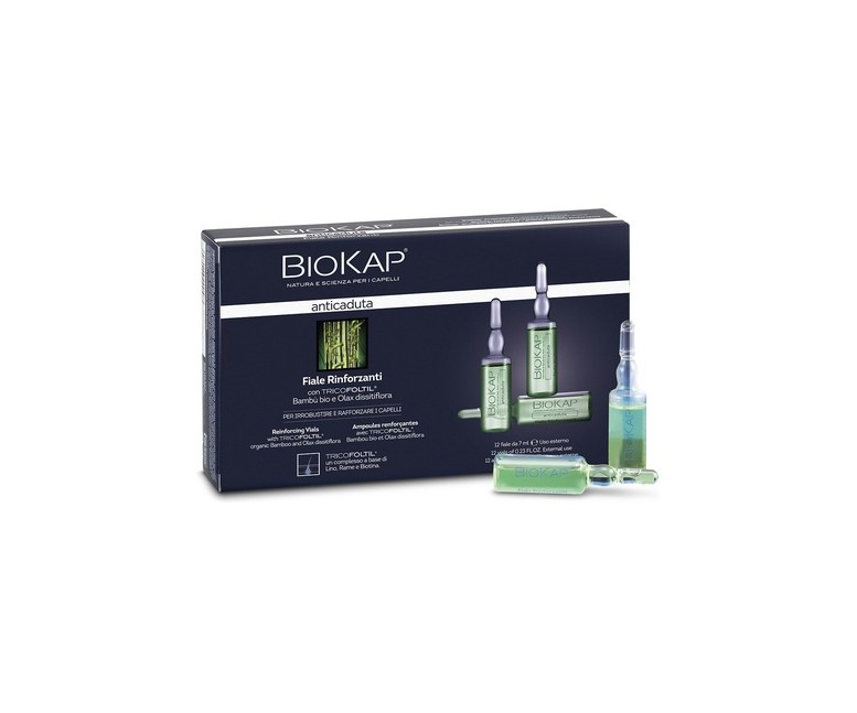 Ampollas anticaída 12 ampollas de 7ml Biokap