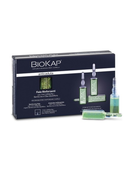 Ampollas anticaída 12 ampollas de 7ml Biokap