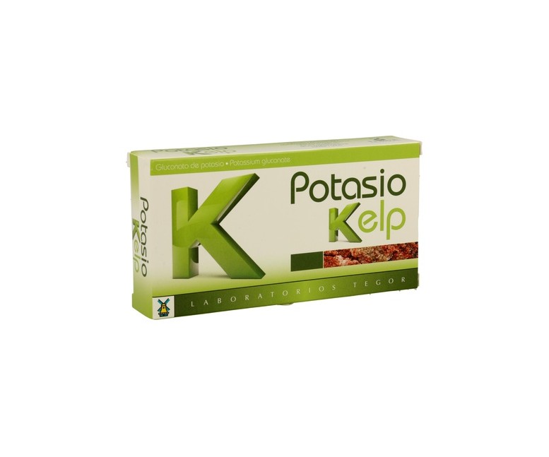 Potasio Kelp 40 cápsulas Tegor