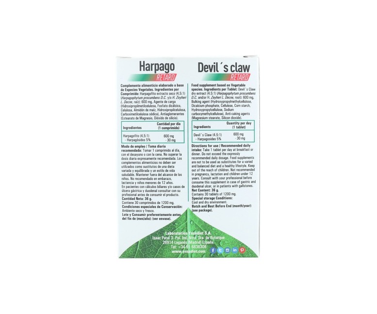 Harpago Fitosol Retard 30 comprimidos Fitosol