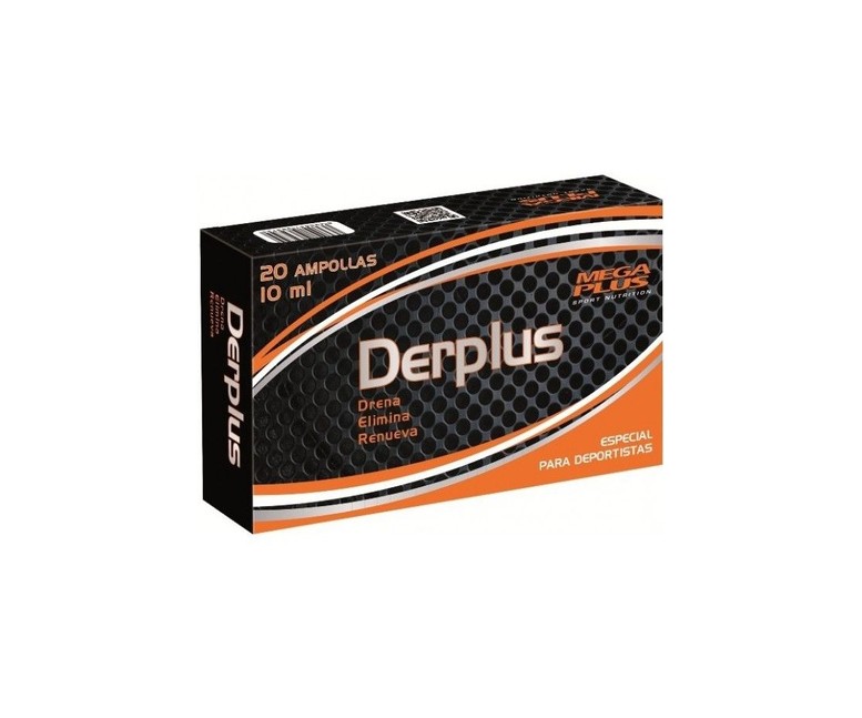 Derplus 20 ampollas de 10ml Mega plus