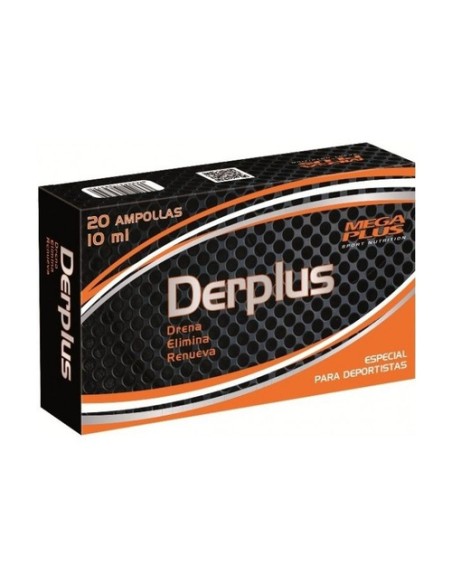 Derplus 20 ampollas de 10ml Mega plus