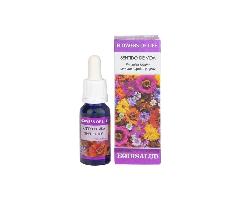 Flower of Life Sentido de la Vida 15 ml de elixir floral Equisalud