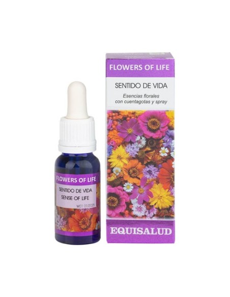 Flower of Life Sentido de la Vida 15 ml de elixir floral Equisalud