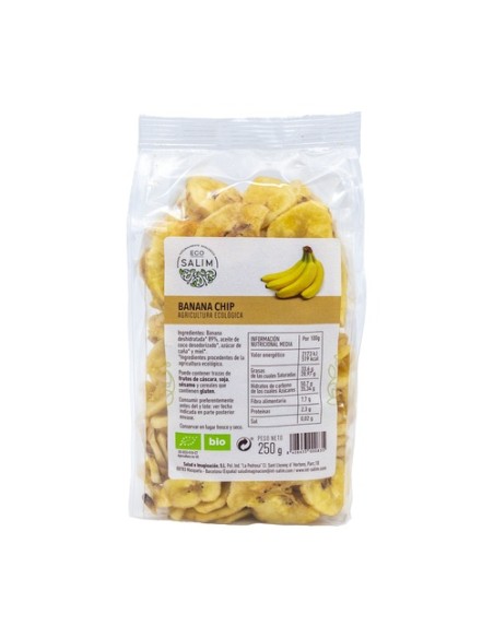 Banana Chips Deshidratada Eco 250 g Eco Salim