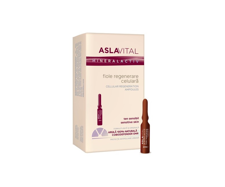 Ampollas de regeneración celular 7 ampollas de 2ml Asla Vital
