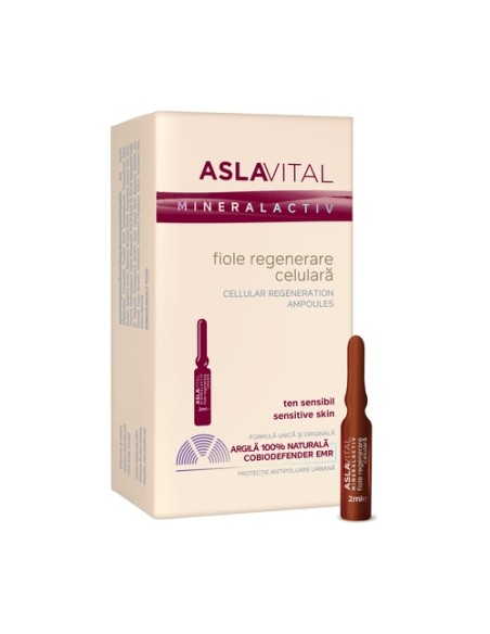 Ampollas de regeneración celular 7 ampollas de 2ml Asla Vital