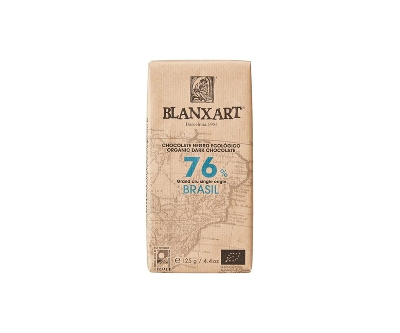 Pack Chocolate negro 76% Brasil Eco 12 unidades de 80 g Blanxart