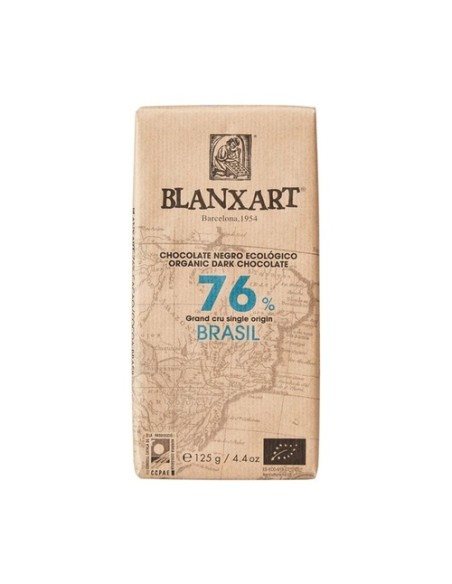 Pack Chocolate negro 76% Brasil Eco 12 unidades de 80 g Blanxart