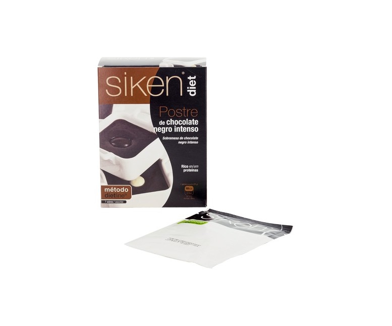 Postre Chocolate Negro 7 sobres Siken