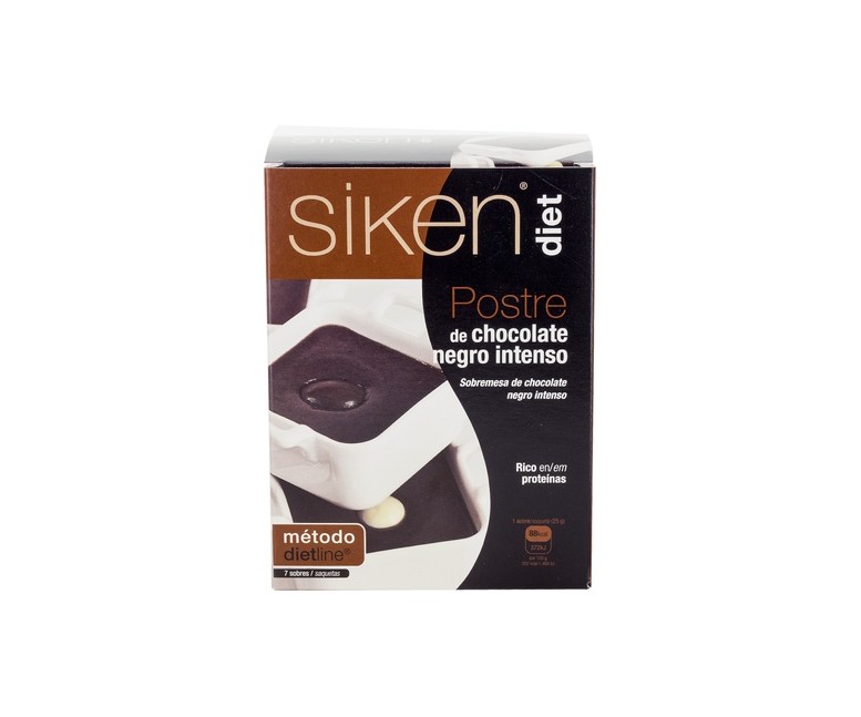 Postre Chocolate Negro 7 sobres Siken