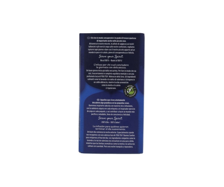 Infusión ayurvédica Buenos Sueños 17 bolsitas infusoras de 1.8g Yogi Tea