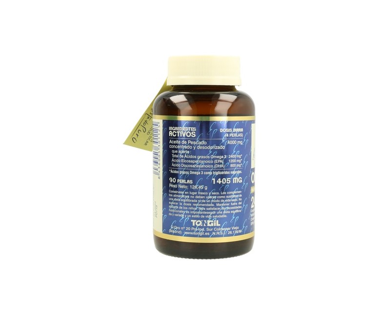 Omega 3 2400 tg 90 perlas de 1405mg Estado Puro