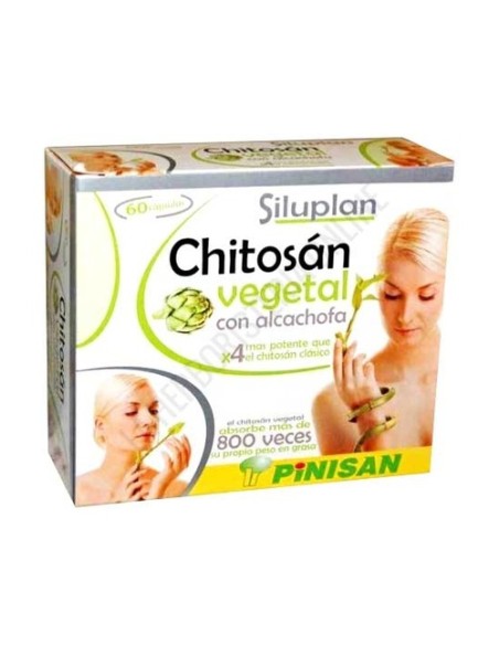 Siluplan Chitosan Vegetal 60 cápsulas Pinisan