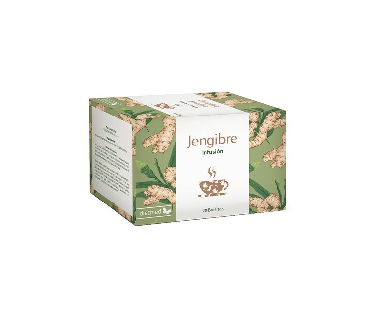 Infusión jengibre 20 sobres de 1.5g Dietmed