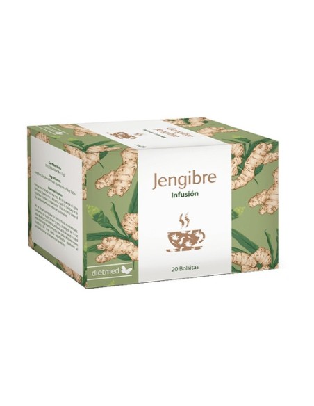 Infusión jengibre 20 sobres de 1.5g Dietmed