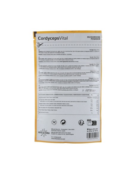 Superfood Cordyceps Vital 100 g Hifas da Terra