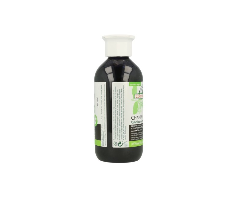 Champú Henna Palo Campeche Negro 300 ml de gel Corpore Sano