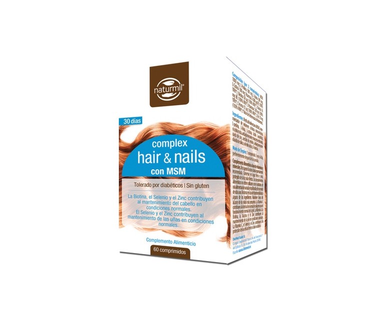 Hair & Nails 60 cápsulas Naturmil