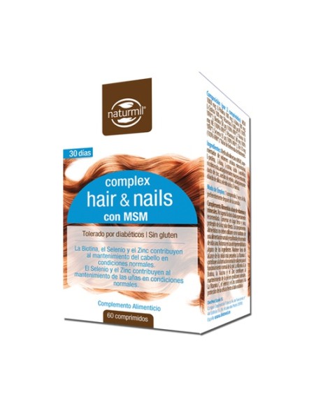 Hair & Nails 60 cápsulas Naturmil