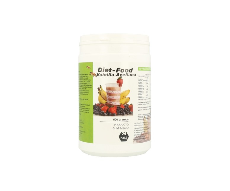 Diet Food Batido (Sabor Vainilla y Avellana) 500 g (Vainilla - Avellana) Nale
