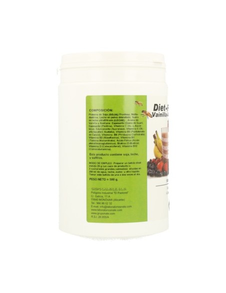 Diet Food Batido (Sabor Vainilla y Avellana) 500 g (Vainilla - Avellana) Nale