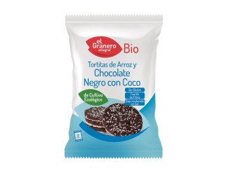 Pack Tortitas de arroz y chocolate negro con coco