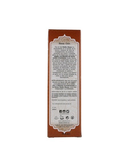 Henna Castaño Claro 200 ml Radhe Shyam