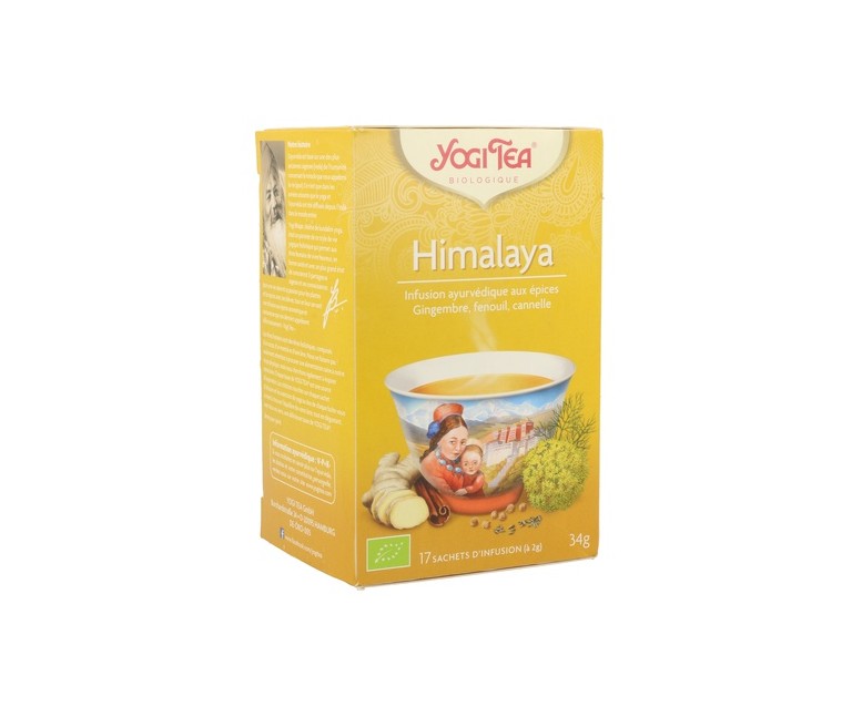 Himalaya 17 bolsitas infusoras de 2g Yogi Tea