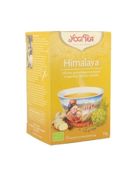 Himalaya 17 bolsitas infusoras de 2g Yogi Tea