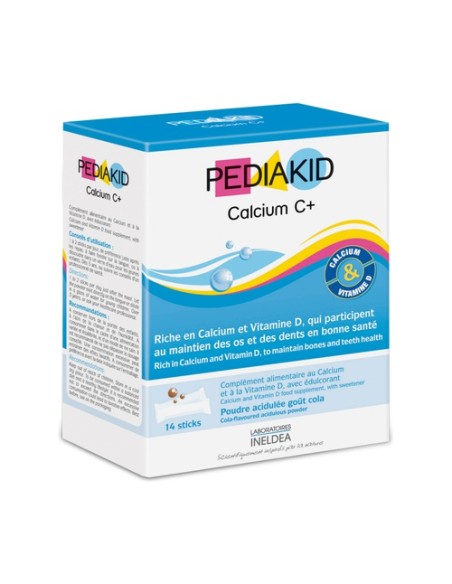 Pediakid Calcio C + 14 unidades de 3g (Cola) Pediakid