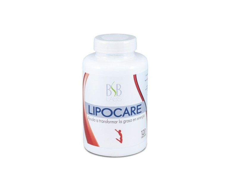 Lipocare transforma la grasa en energía. 120 cápsulas BSB Labs