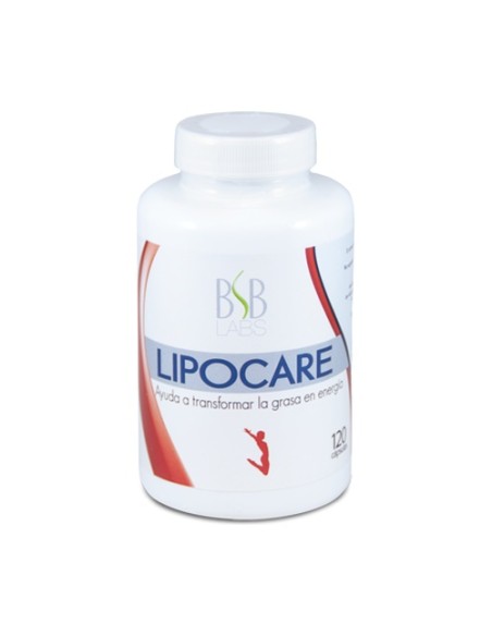 Lipocare transforma la grasa en energía. 120 cápsulas BSB Labs