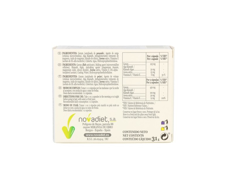 Vitalestres 60 cápsulas Nova Diet