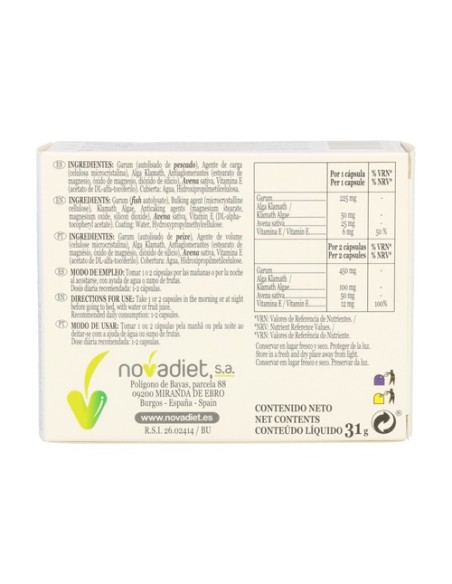 Vitalestres 60 cápsulas Nova Diet