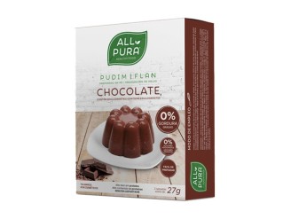 Flan chocolate zero
