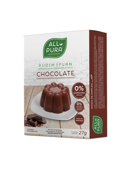 Flan chocolate zero 2 unidades de 27g Dietmed