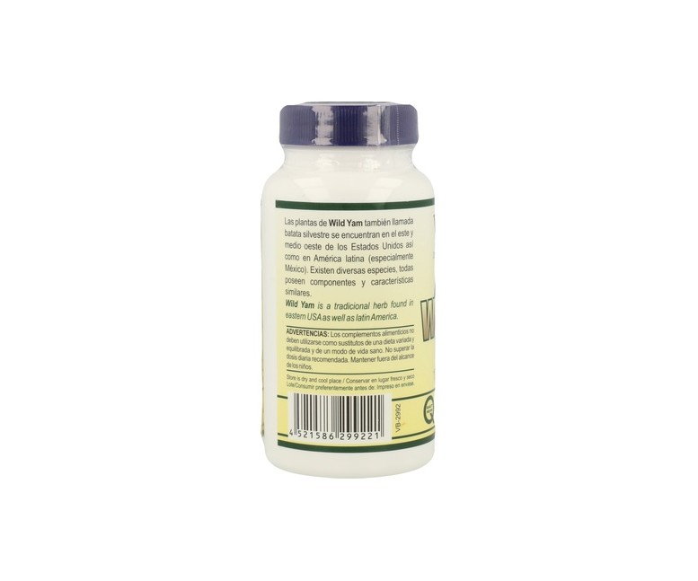 Wild Yam 100 cápsulas Vbyotics